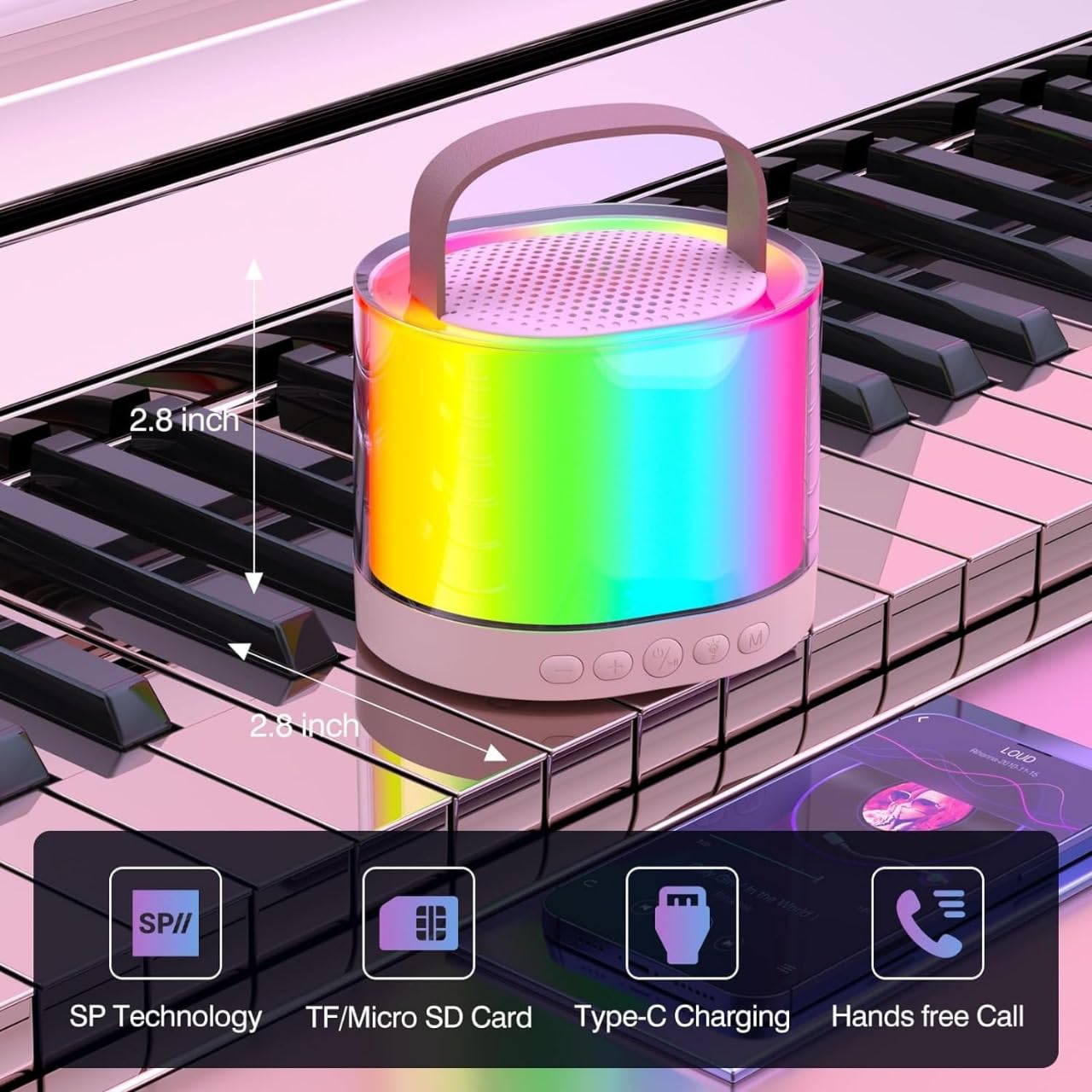 smart portable speaker – model k52 smart portable speaker – model k52