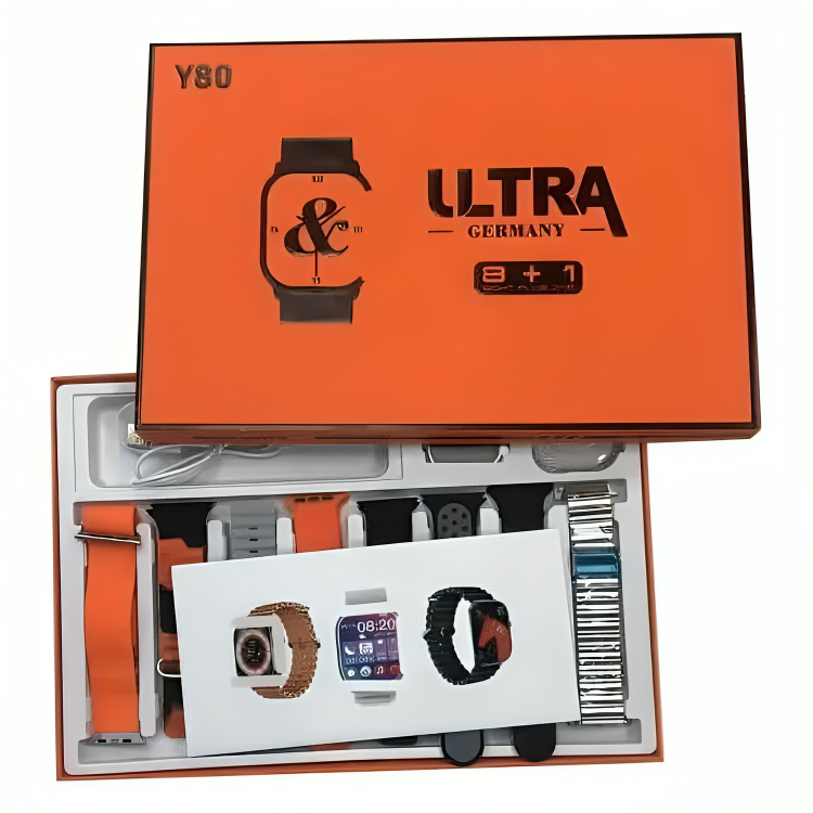 y80 ultra smartwatch with 8 strap y80 ultra smartwatch with 8 strap