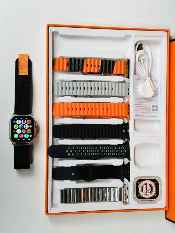 y80 ultra smartwatch with 8 strap y80 ultra smartwatch with 8 strap