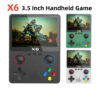 x6 retro handheld game console